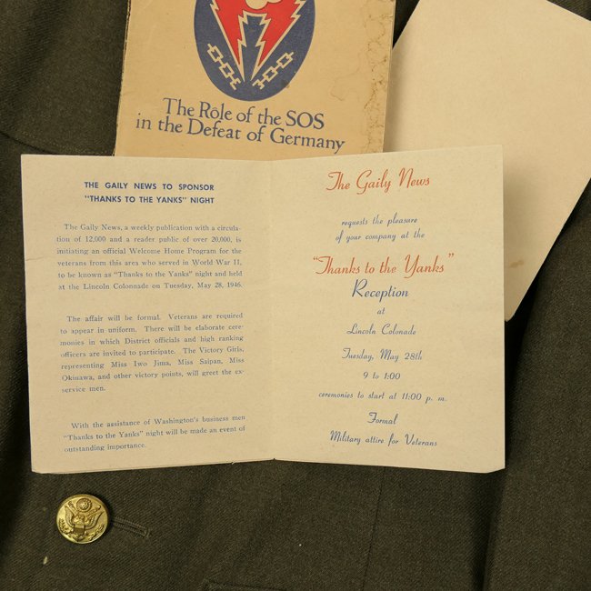 WW2 US Army Class A Service Dress Jacket — image 3