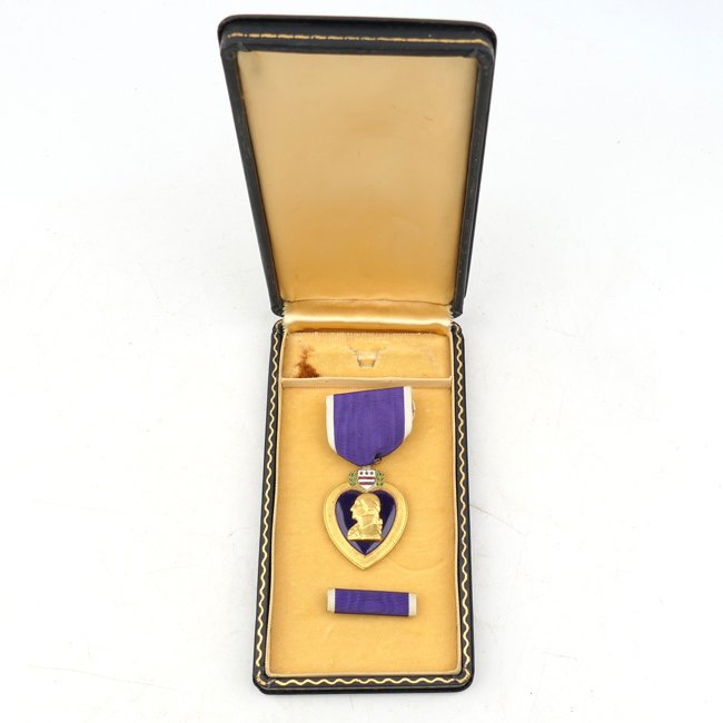 US Purple Heart Medal in Box — image 2