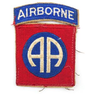 WW2 US 82nd Airborne Division Patch