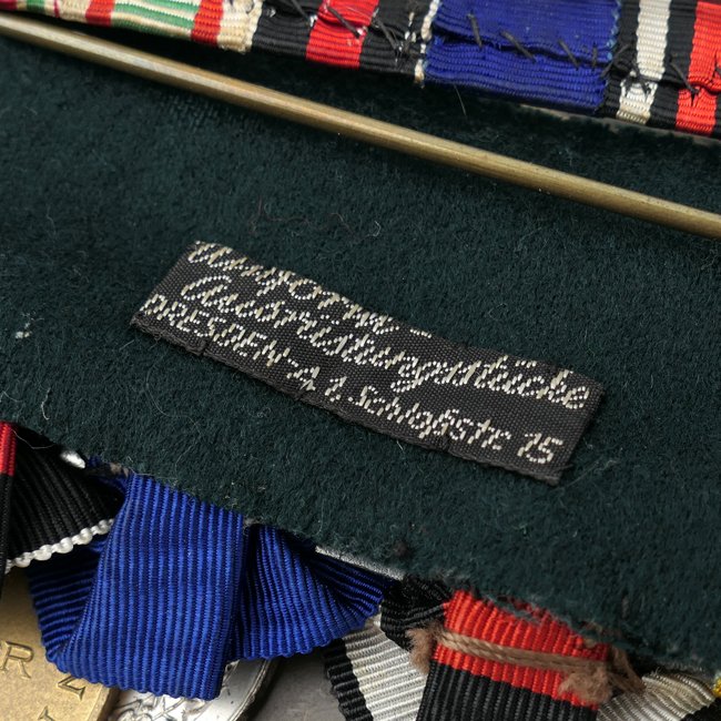 Wehrmacht 7-Piece Medal Bar & Batton — image 5