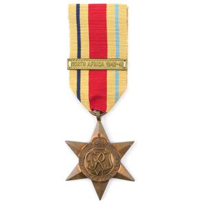 WW2 British 'The Africa Star' with clasp