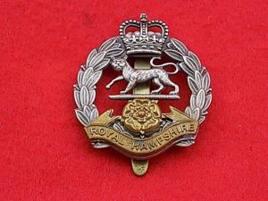 Cap Badge - Royal Hampshire Regiment