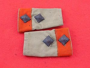WW11 - Pair of Shoulder Titles - South African Air …