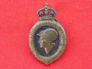 WW1 Lapel Badge - Central Association VTC