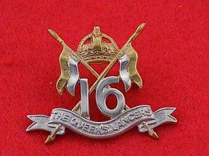 Officers Collar - 16 The Queens Lancers