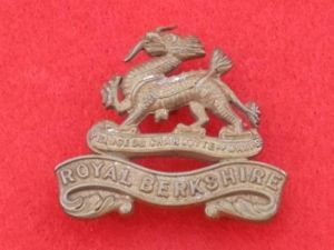 Officers Collar - Royal Berkshire Regiment
