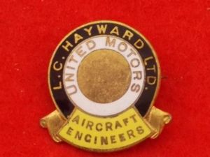 WW11 - Lapel Badge - L C Hayward Ltd