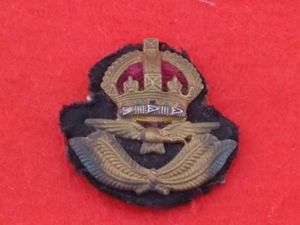 WW11 RAF Officers - Economy Beret Badge