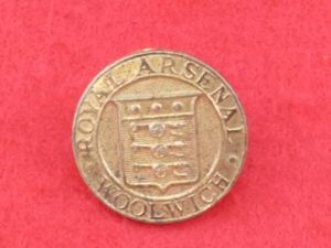 WW11 Lapel Badge - Royal Arsenal - Woolwich