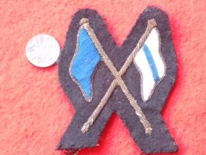 Bullion Arm Badge - Signaller