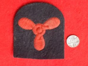 WW11 - Arm Badge - Stoker 2nd Class