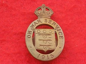 Lapel Badge - On War Service 1915