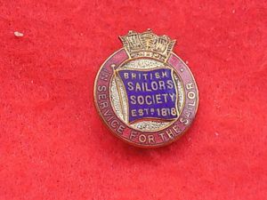 Pin Badge - British Sailors Society est 1818