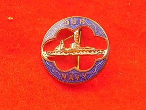 Pin Badge - Our Navy