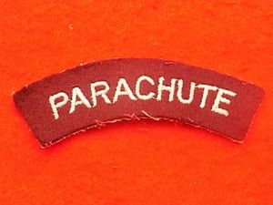 Cloth Shoulder Title - Parachute Regiment