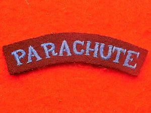 Cloth Shoulder Title - Parachute Regiment