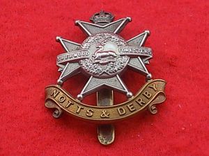 Cap Badge - Notts & Derby Regiment