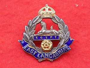 Sweetheart Badge - East Lancashire Regiment