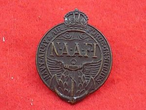 Cap Badge - N.A.A.F.I.