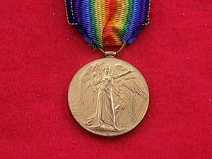 WW1 Victory Medal - The Queens Regiment