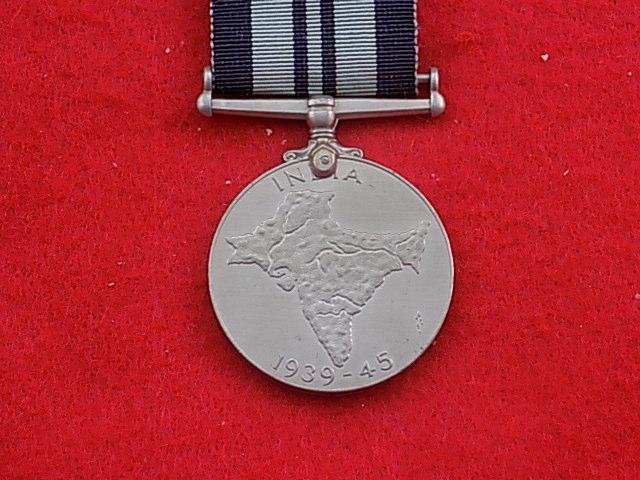 WW11 - India Service Medal — image 2