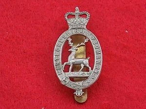Cap Badge - Hertfordshire Yeomanry