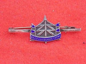 Silver Sweetheart Badge - Reconnaissance Corps