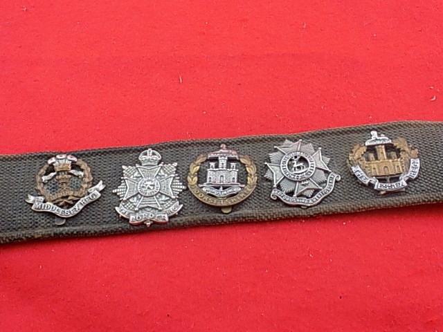 37 Pattern belt with 13 badges attached — image 2