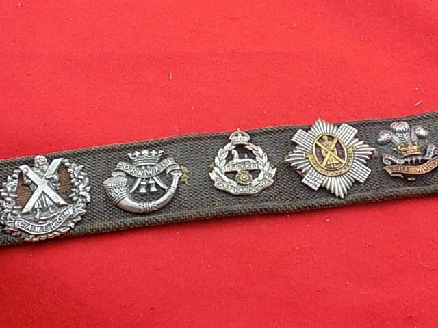 37 Pattern belt with 13 badges attached — image 4