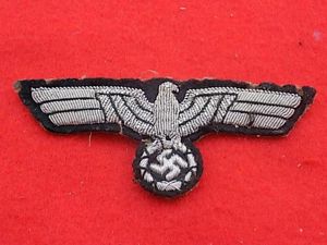 WW11 German Army Officers - Bullion Breast Eagle