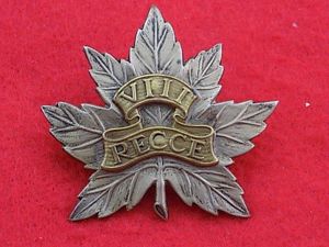 Rare Canadian Cap Badge - V111 Recce Regiment