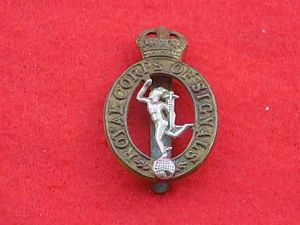 Cap Badge - Royal Corps of Signals