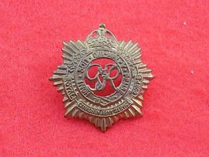 George V1 Cap Badge - Royal Canadian Army Service Corps