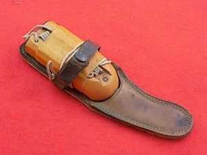 RAF Air Crew - Cork Handle Survival Knife and Scabbard