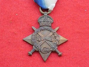 WW1 1914-15 Star - The Royal Scots