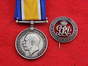 BWM/Services Rendered Badge - Army Service Corps