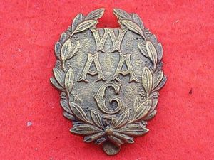 Cap badge - Women's Army Auxiliary Corps