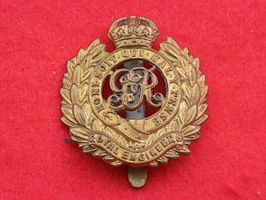 George V Cap badge - Royal Engineers