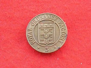 Lapel Badge - Royal Ordnance Factory 3 - Birtley
