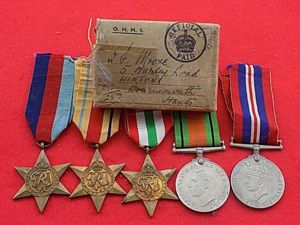 WW11 Group - in named box of Issue to F …