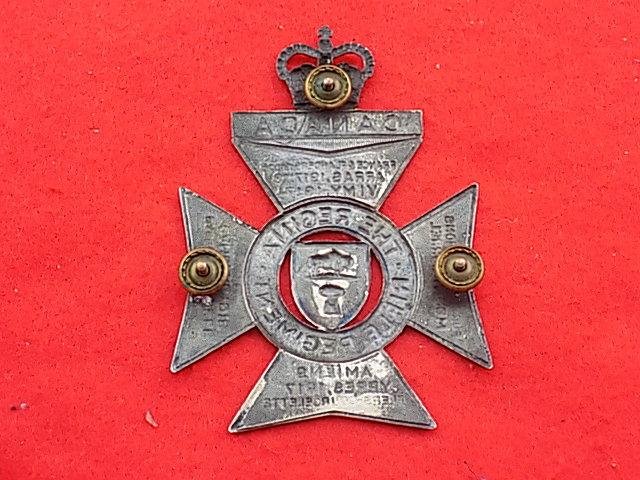 Officers Helmet Plate - Canada -The Regina Rifle Regiment — image 2