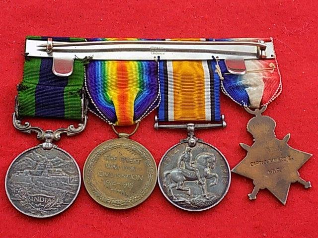 WW1 Medal Group - Captain/Major RASC - MID twice — image 2