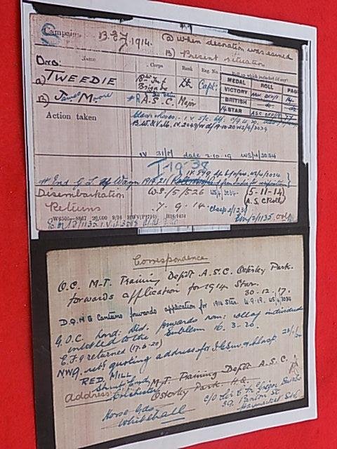 WW1 Medal Group - Captain/Major RASC - MID twice — image 3