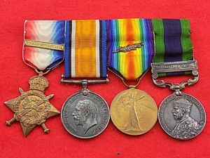 WW1 Medal Group - Captain/Major RASC - MID twice