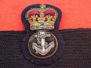 Cap Badge on Band - Petty Officer