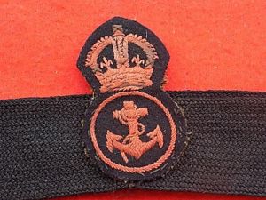 Cap Badge on Band - Engineering Petty Officer