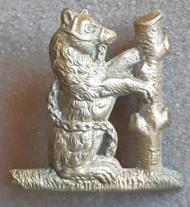 BRITISH - The Royal Warwickshire Regiment Volunteer Battalion White Metal …