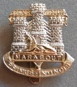 BRITISH - The Devonshire & Dorset Regiment Anodised Hat Badge …