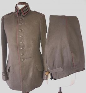 WW1 GERMAN ARMY AIR SERVICE BAVARIAN OFFICERS MODEL 1910 FIELD …