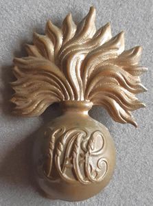 BRITISH - Honourable Artillery Company Infantry Gilding Metal Hat Badge …